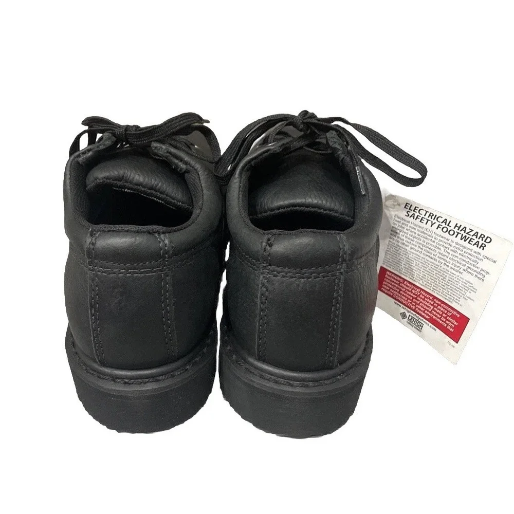 Lehigh Safety Shoes Unisex Composite Toe Oxford Black Oil Resistant ‎ USA 6.5